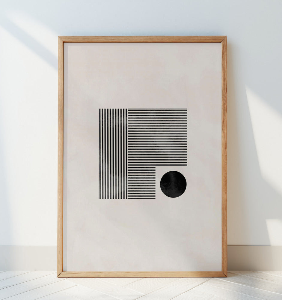 Minimalist square Poster och Canvastavla