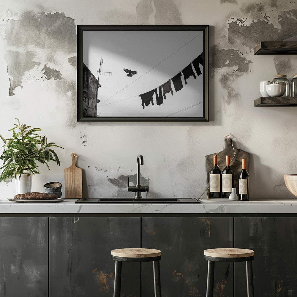 Fly People Fly Poster och Canvastavla