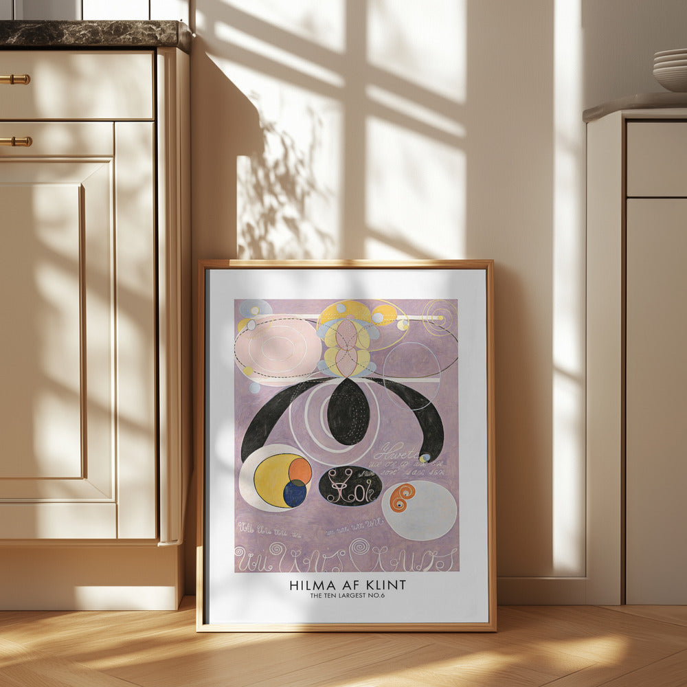 The Ten Largest No.6 Poster Poster och Canvastavla