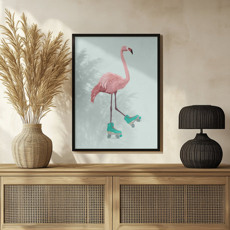 Flamingogo Poster och Canvastavla