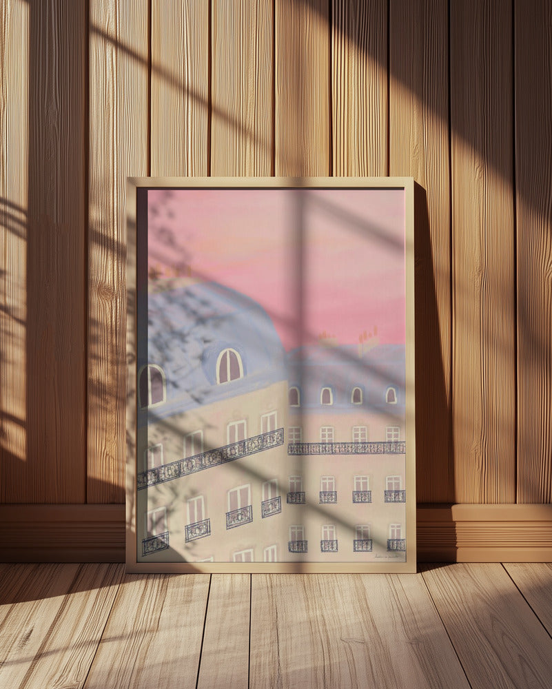 Paris, My Love Poster och Canvastavla