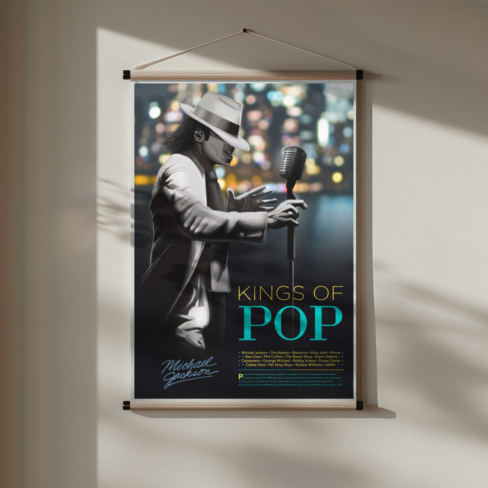 Legend Series-POP Music Poster och Canvastavla