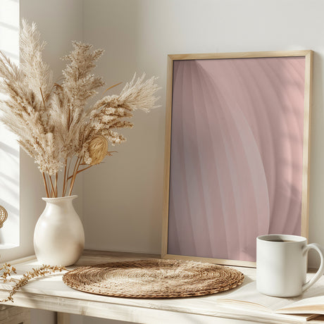 Light Pink Poster och Canvastavla