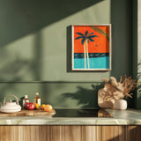 Barbados Sunset Poster och Canvastavla