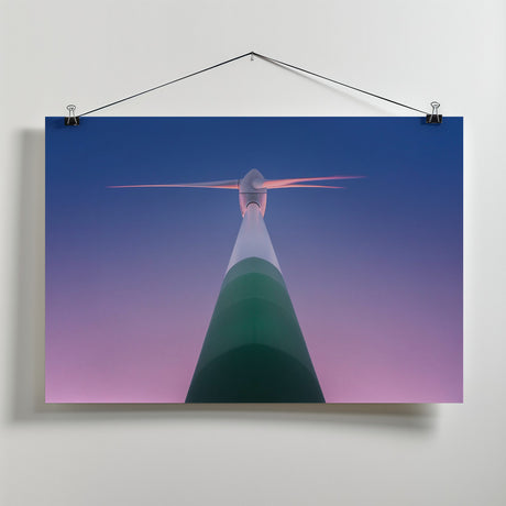 Wind Energy Poster och Canvastavla