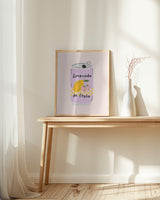 Strawberry Lemonade Poster och Canvastavla