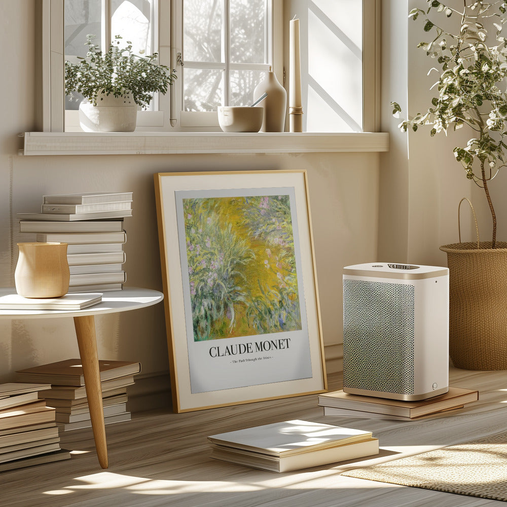The Path Through The Irises Poster och Canvastavla