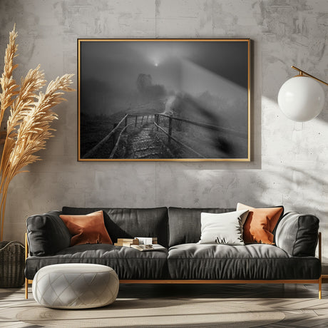 Down the stairs Poster och Canvastavla