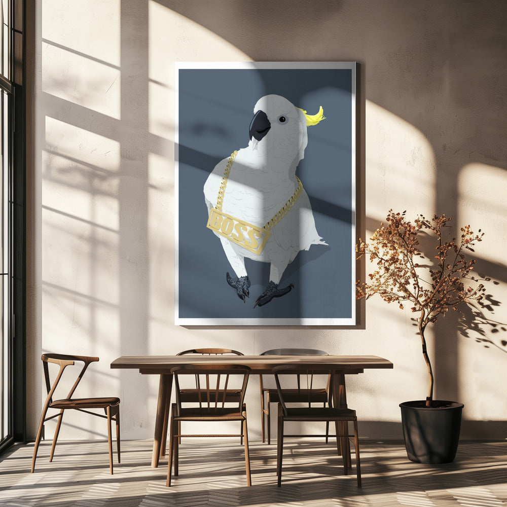 Swag Parrot Poster och Canvastavla