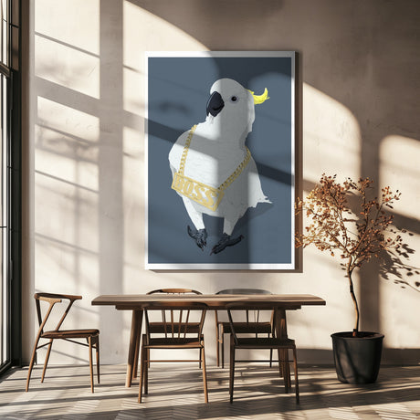 Swag Parrot Poster och Canvastavla