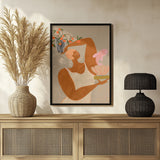 Fish And Oranges Poster och Canvastavla