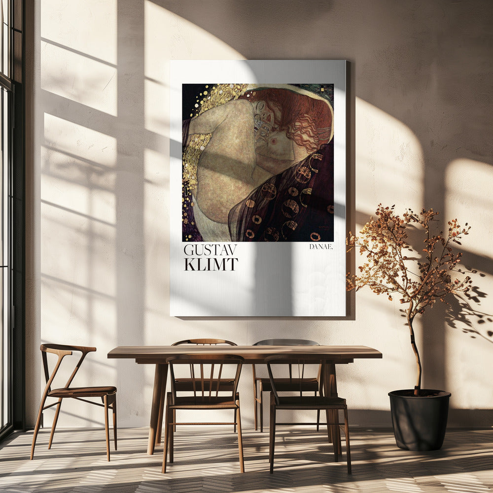 Danae (1907 1908) Poster Poster och Canvastavla