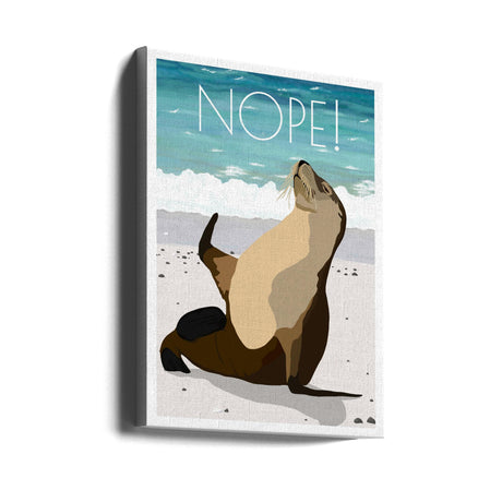 Nope! Poster och Canvastavla