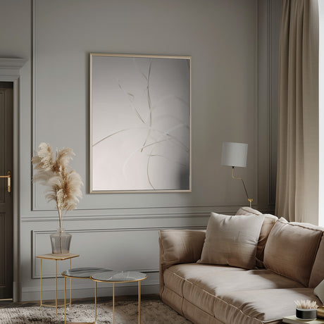 Dried Grass Light Beige 02 Poster och Canvastavla