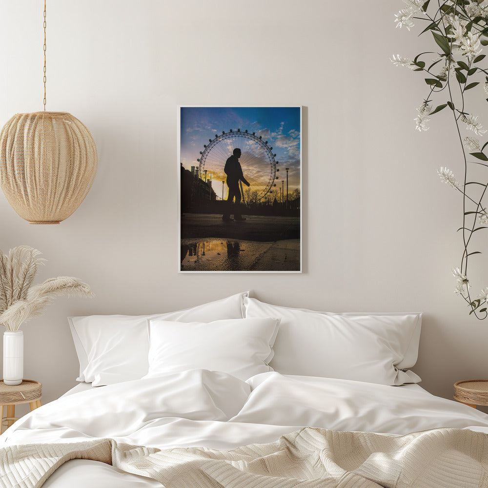 London Eye Poster och Canvastavla