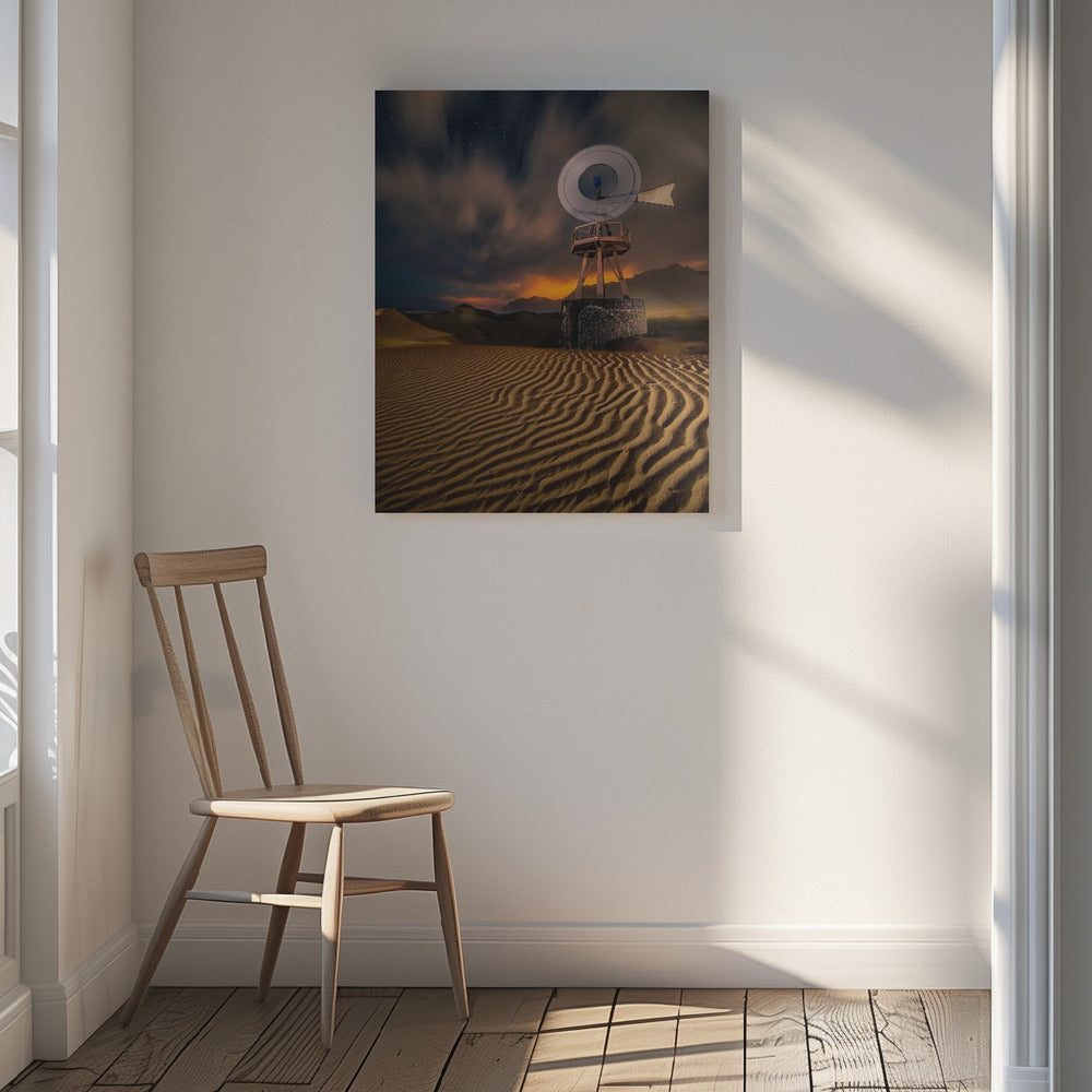Famara Night Poster och Canvastavla