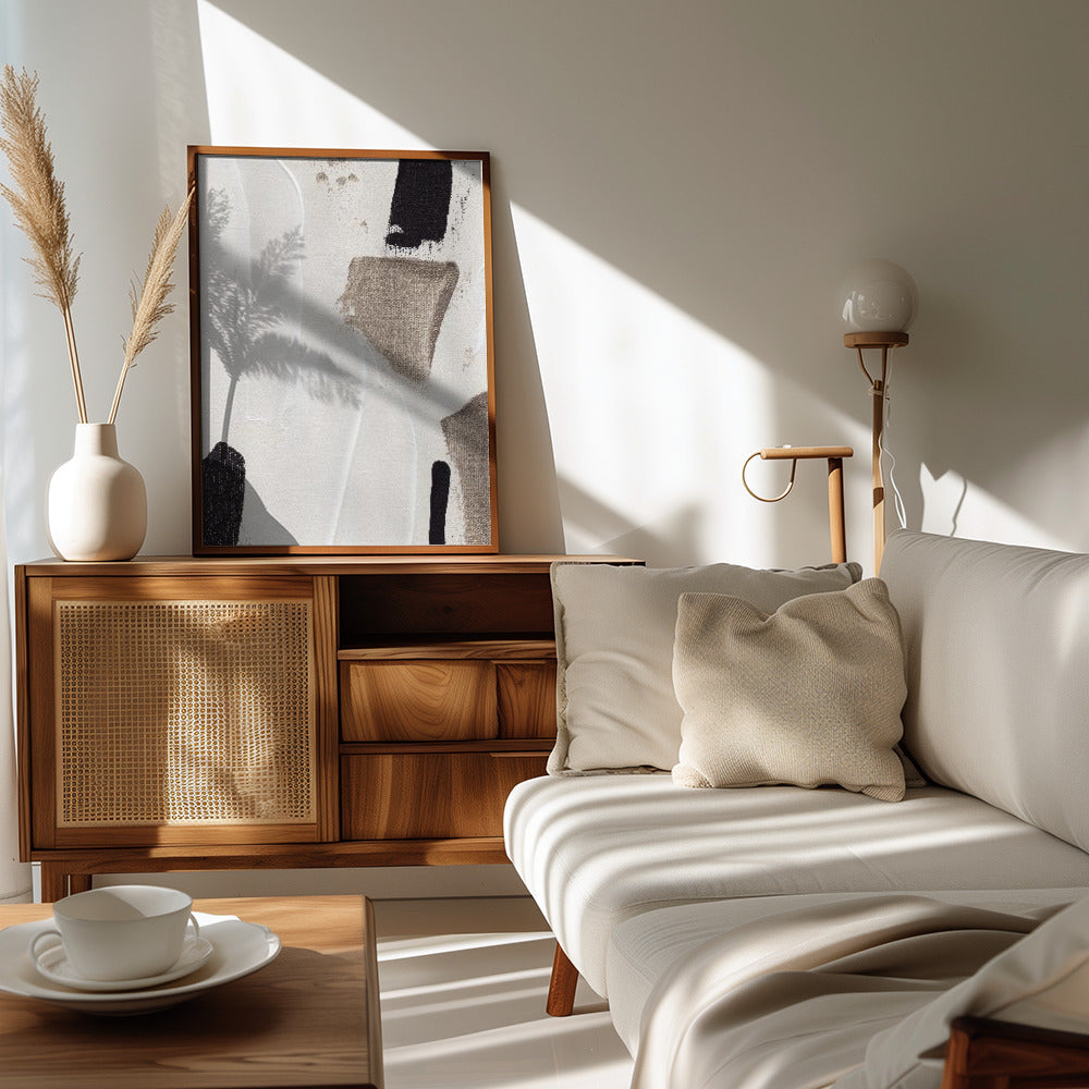 Abstract Swipes No 3 Poster och Canvastavla