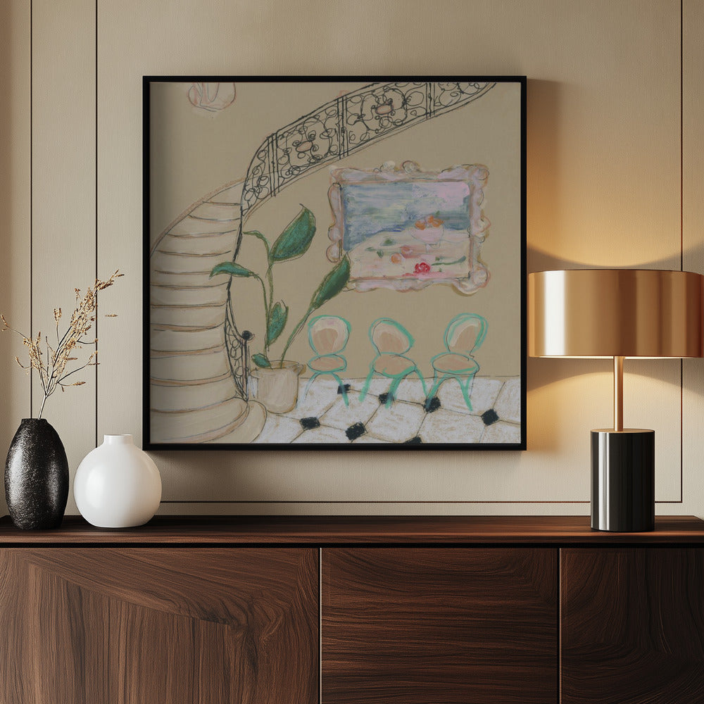 Museum Day 70x100 Poster och Canvastavla