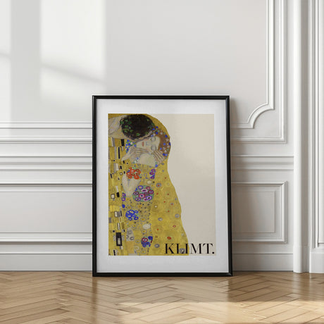 The Kiss (1907–1908) Special Poster Crop Poster och Canvastavla