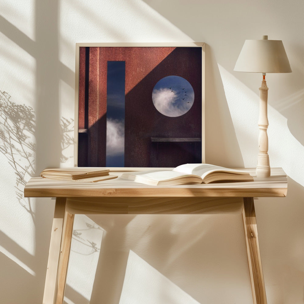 Bird watching station Poster och Canvastavla