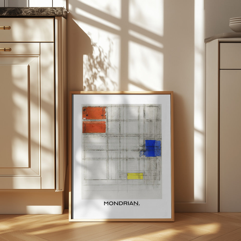 Study for a Composition Poster och Canvastavla