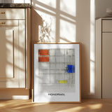 Study for a Composition Poster och Canvastavla