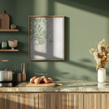 Olive Tree Leaves Poster och Canvastavla