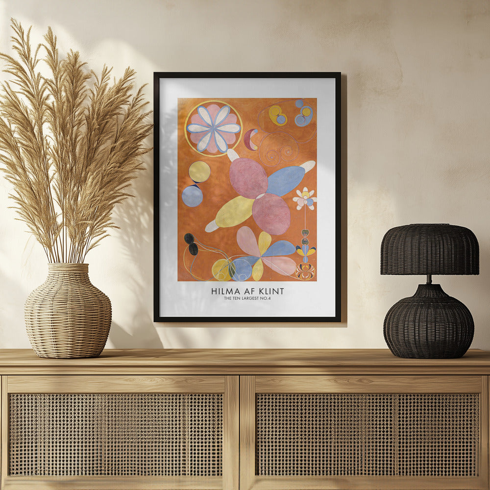 The Ten Largest No.4 Poster Poster och Canvastavla