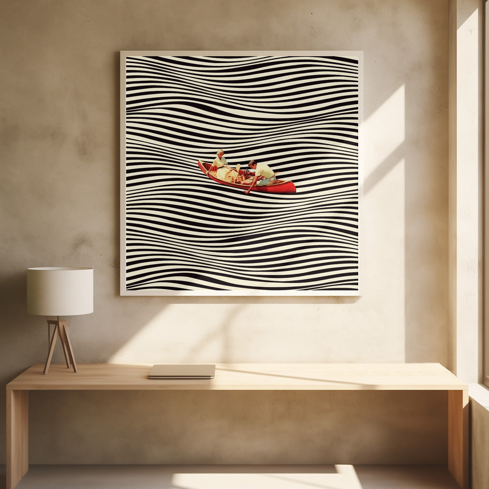 The Real Boat Trip Poster och Canvastavla