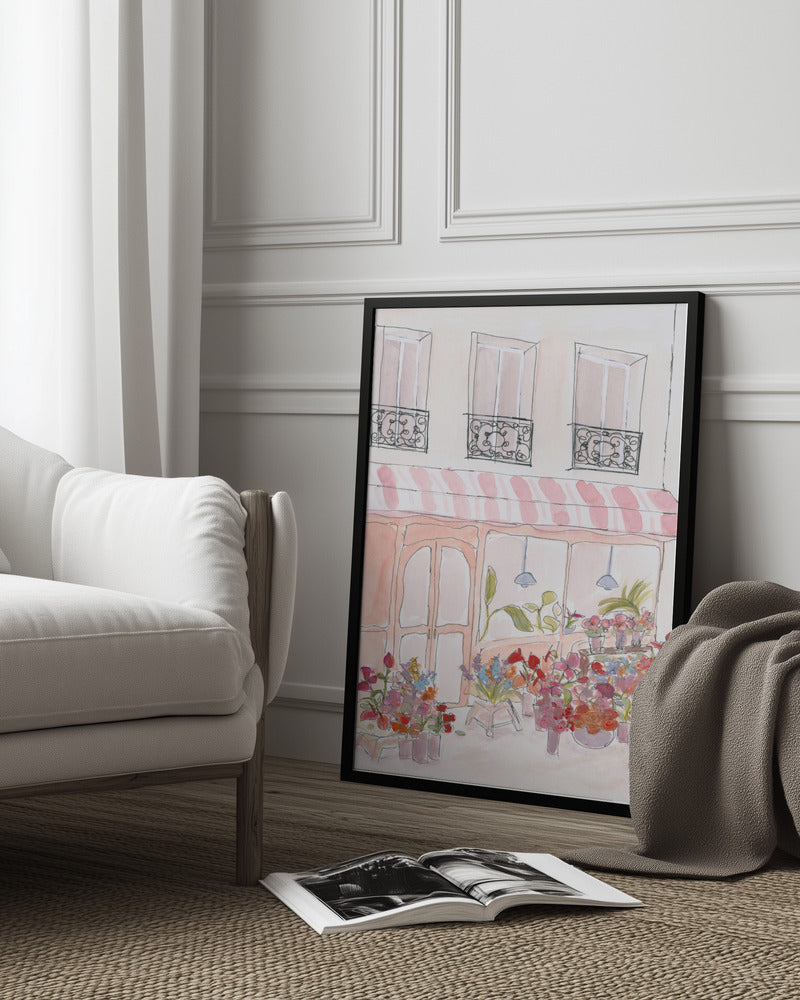 Flower Shop 70x100 Poster och Canvastavla