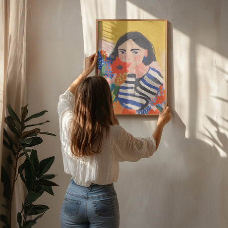 Cheeky in bloom Poster och Canvastavla