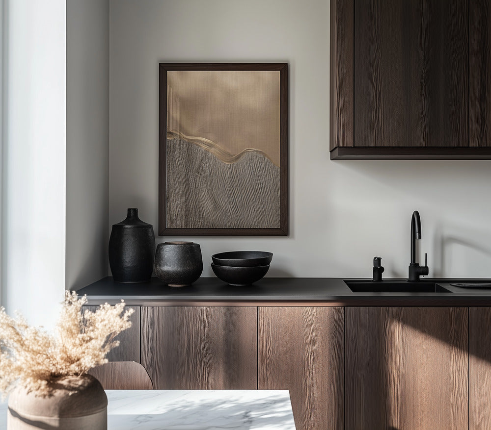 Golden route I Poster och Canvastavla