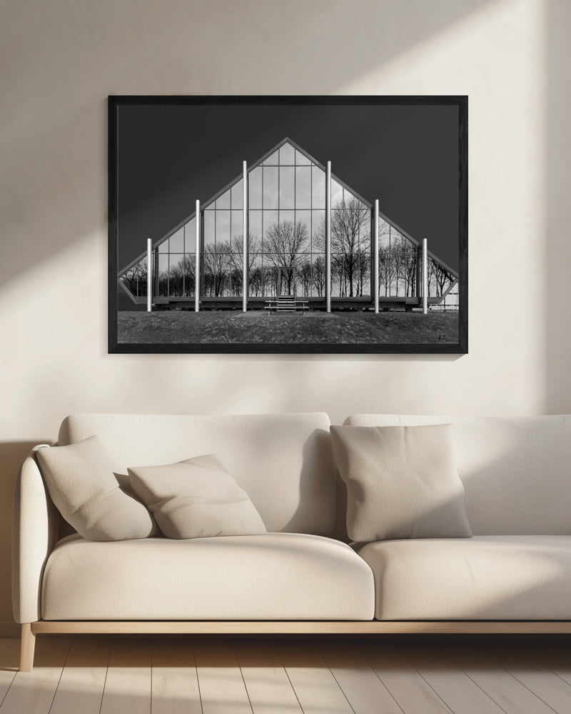 Reflecting trees Poster och Canvastavla
