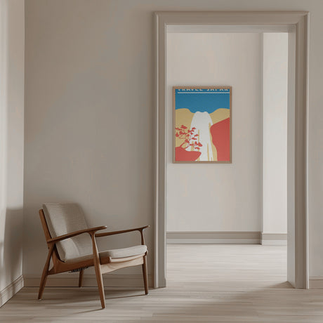 Traval Japan Minimilism I Poster och Canvastavla