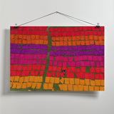 Fixing Colorful Dye Clothes Poster och Canvastavla