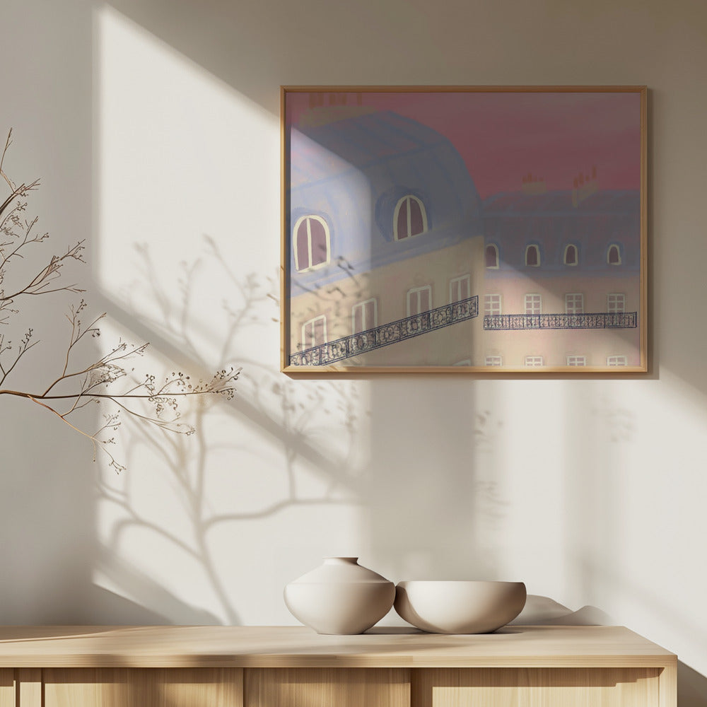 Paris, My Love Poster och Canvastavla