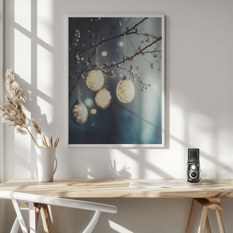 Beautiful Easter Eggs Poster och Canvastavla