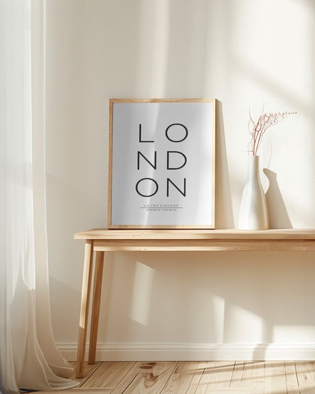 LONDON Poster och Canvastavla