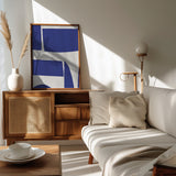 Curved shapes 1 Poster och Canvastavla