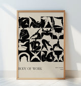 Body of Work (Noir) Poster och Canvastavla