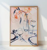 Tablestilllifeno1 Poster och Canvastavla