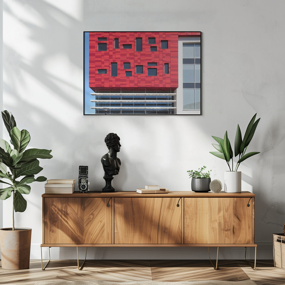 School front Poster och Canvastavla