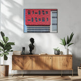 School front Poster och Canvastavla