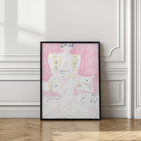 Gamer Girl Poster och Canvastavla