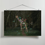 Giraffe Poster och Canvastavla