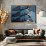 Spiral Staircase and shadows Poster och Canvastavla