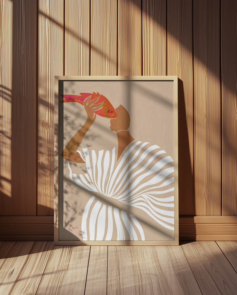 Fish Eye Paradox Poster och Canvastavla