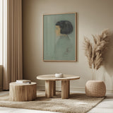 Young Woman In Profile Poster och Canvastavla
