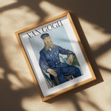 Portrait of the Postman Joseph Roulin (1888) Poster och Canvastavla