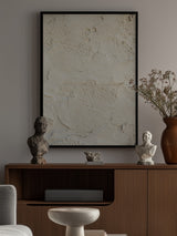 Beige Texture Poster och Canvastavla